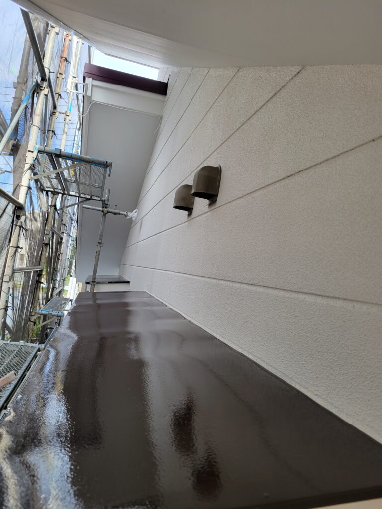 伊勢崎市にて外壁塗装