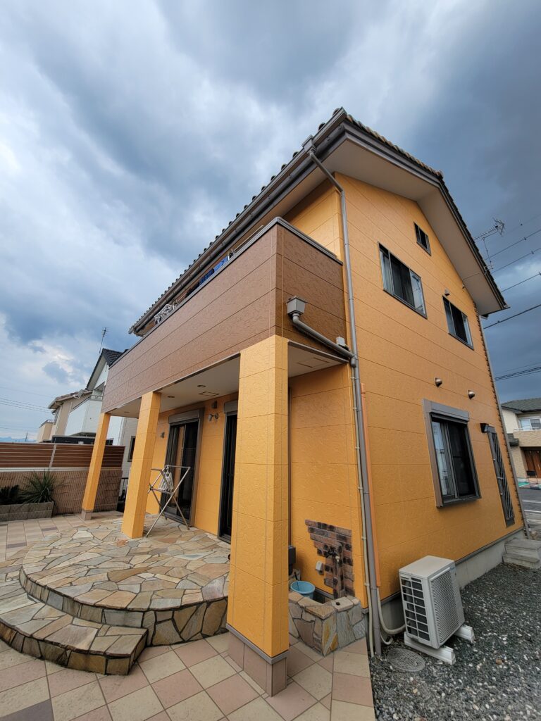 伊勢崎市にて外壁塗装